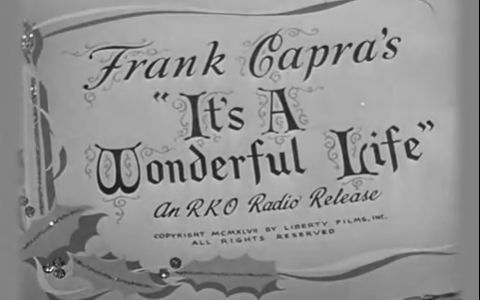 Its a Wonderful Life Title Card